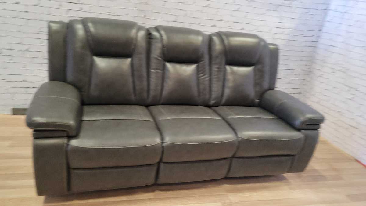 Garristown- EXCLUSIVE Power Reclining Sofa with Adjustable Headrest - Gallery Image 7